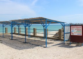 навесы на пляже