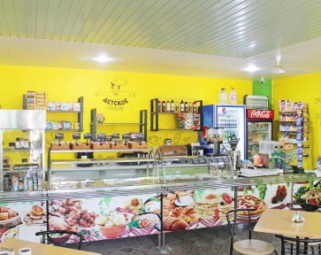 питание на базе отдыха Елена в Кирилловке